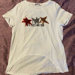 ZARA white top